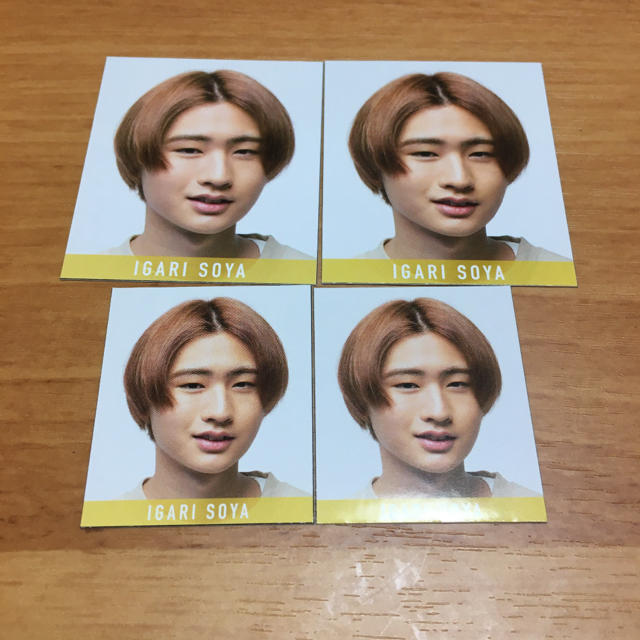 猪狩蒼弥 過去デタカ HiHi Jets 猪狩蒼弥 Myojo デタカ 厚紙カード