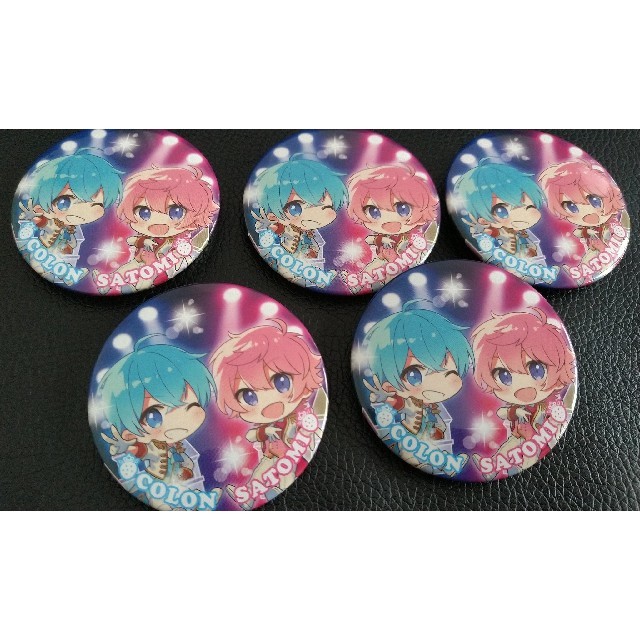 5枚【新品】さところ デフォ さとみ ころん 缶バッジ すとぷり すとめ