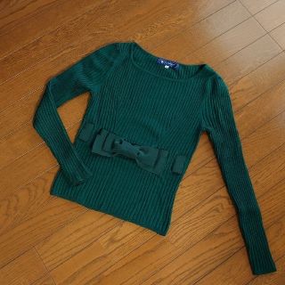 M'S GRACY（ニット/セーター ・ グリーン・カーキ/緑色系）のフリマ