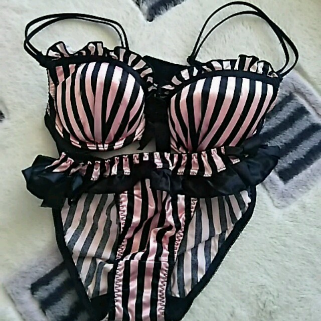 aimer feel - エメフィール ストライプブラセットの通販 by ミニー