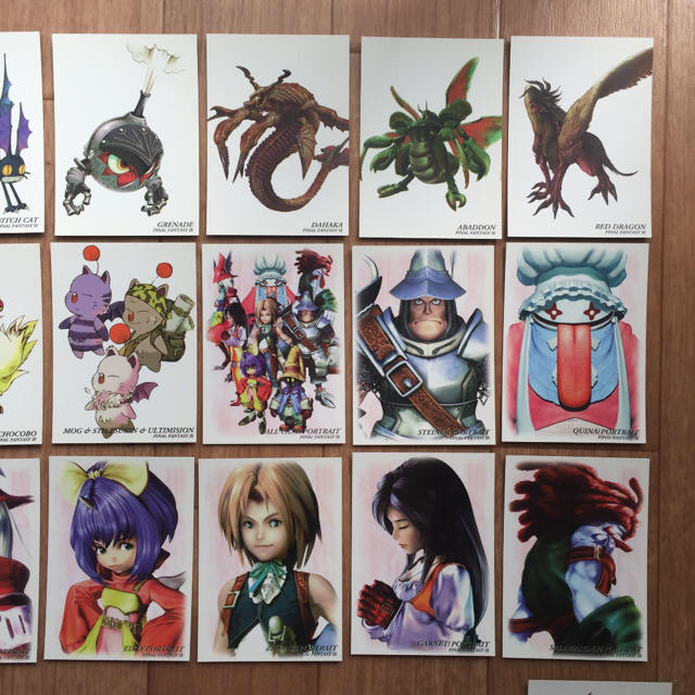 超貴重！ ファイナルファンタジー9 アートミュージアム キャラクター