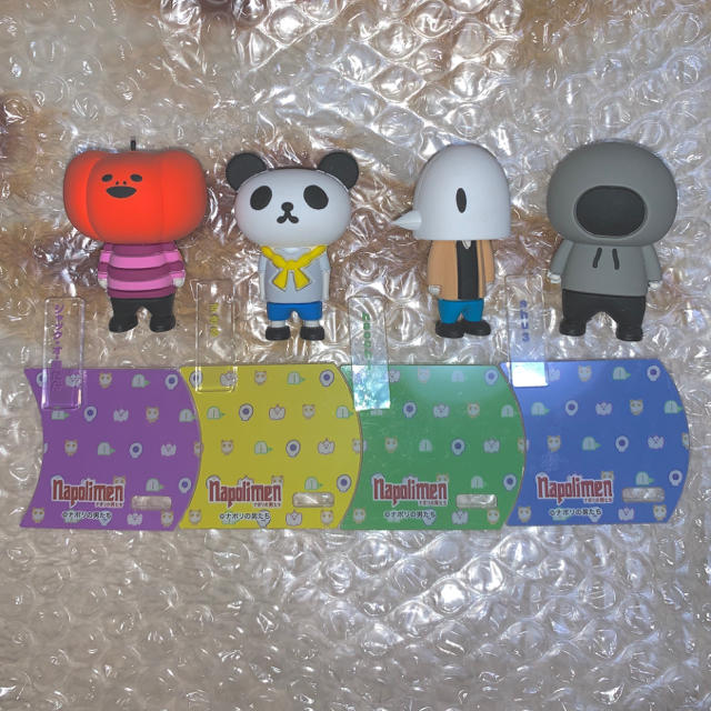 ナポリの男たち ラバーマスコット4体セット ナポリ展 - ナポリの男たち