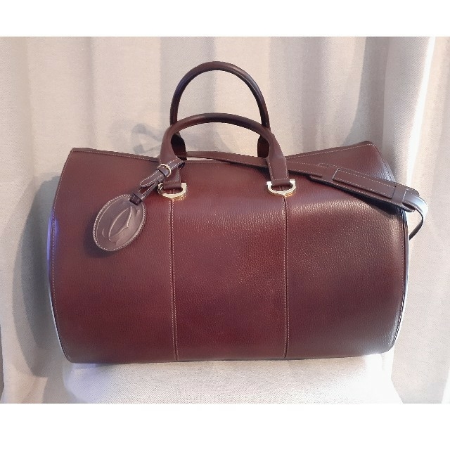 Cartier - ありCartier ボストンバッグ カルティエ旅行鞄 トラベルの