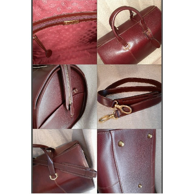 Cartier - ありCartier ボストンバッグ カルティエ旅行鞄 トラベルの