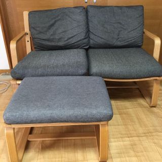 MUJI (無印良品)（二人掛けソファ）のフリマアイテム一覧