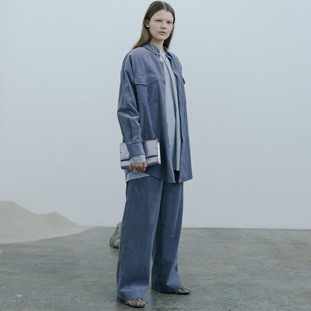 KBF - KBF+ コーデュロイセットアップ ブルーグレーの通販 by MM's