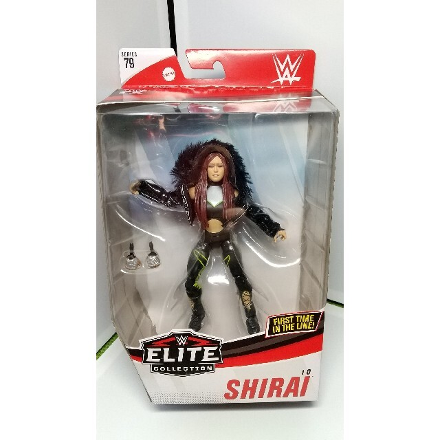 マテル社版 WWEプロレスフィギュア イヨスカイ 初期 紫雷イオSHIRAI