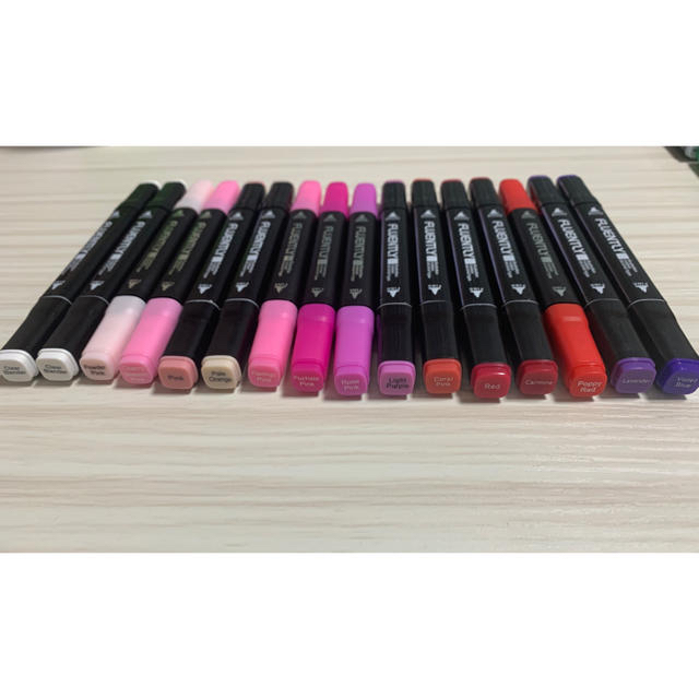 ダイソー イラストマーカー(コピック風) 全48色の通販 by えび's shop