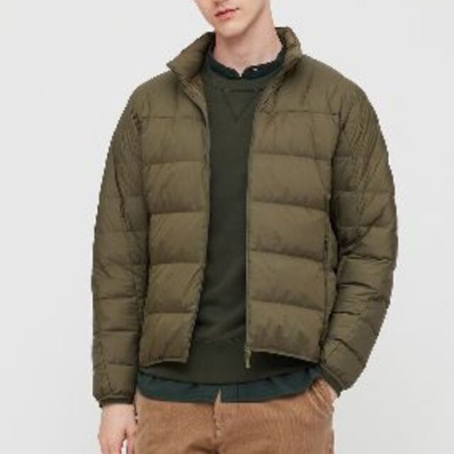 UNIQLO - 新品☆ユニクロ ウルトラライトダウンジャケット L オリーブ