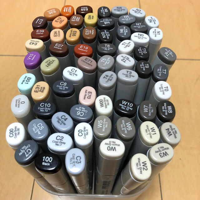 コピック スケッチ 206本＋チャオ・バリオスインクの通販 by asumi's