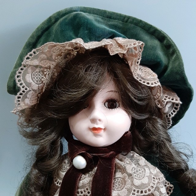 専用 オオイケ コレクション人形 フランス人形 緑の通販 by maru'pus