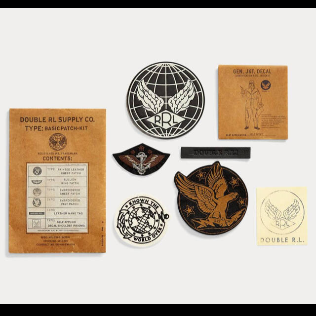 RRL - 新品*RRL*6ピース パッチ キット*ワッペン ダブルアールエルの