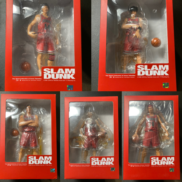 スラムダンク フィギュア5体セット(国内正規品)の通販 by てんむす's