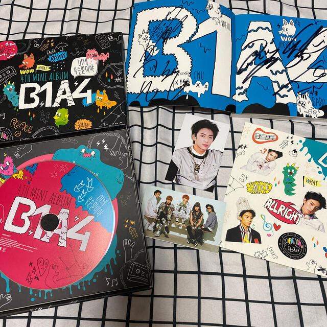 B1A4 グッズ CD トレカ サイン入り B1A4 グッズ CD トレカ サイン入り