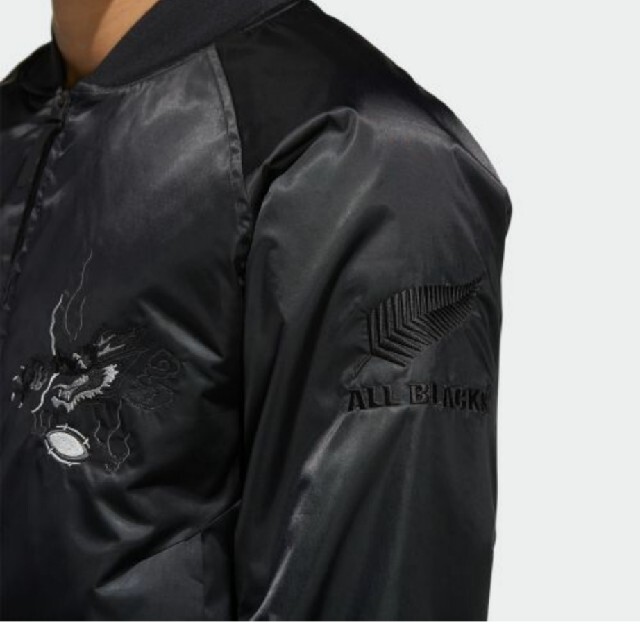 adidas - アディダス ラグビー オールブラックス 日本限定 スカジャン