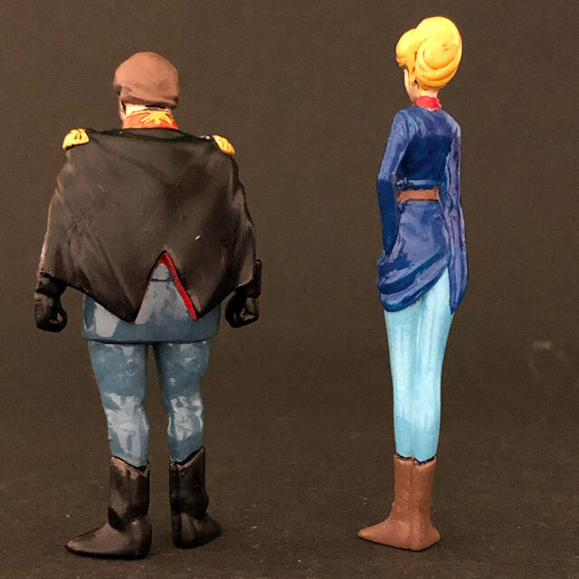 BANDAI - 塗装済み完成品 1/20 ランバ・ラル クラウレ・ハモン MG 付属