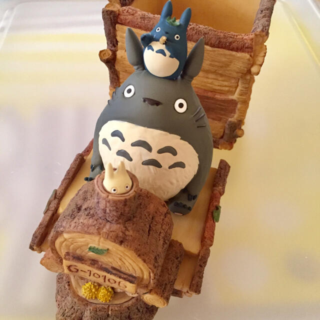 ジブリ - となりのトトロ お花機関車ととろ号 植木鉢の通販 by Kisaki