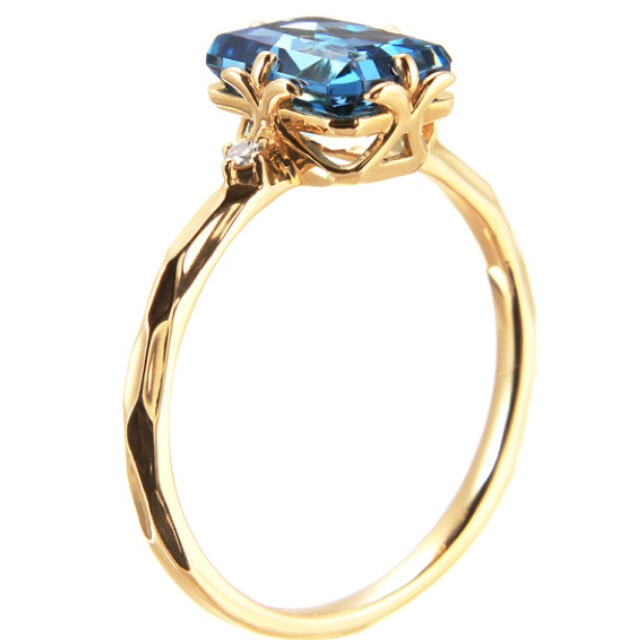 JEWELRY TSUTSUMI - ジュエリーツツミ ロンドンブルートパーズ K10YG