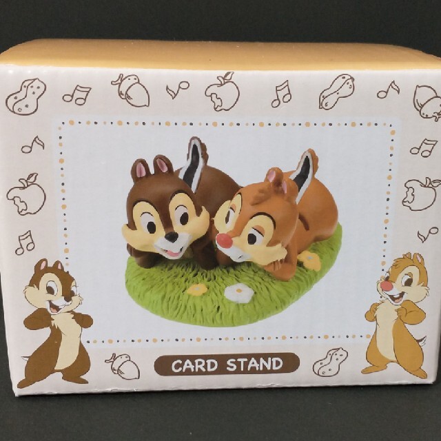 Disney - チップ デール フィギュア カードスタンド ディズニーストア