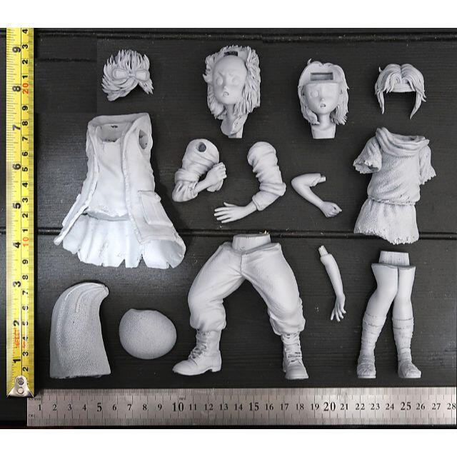 北斗の拳 バット＆リン ガレージキット（未組み立て未塗装）Bat & Rin