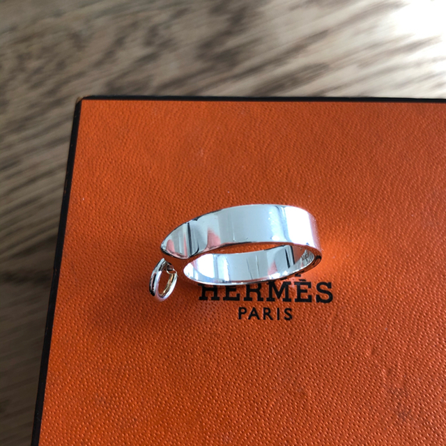 HERMES - ほぼ未使用 HERMES エルメス コリエドシアン リング 指輪 55
