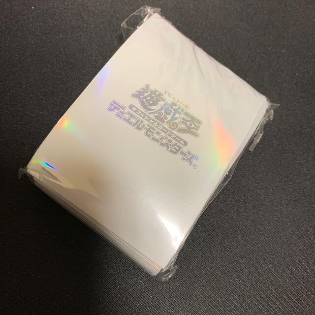 遊戯王 初期 白封筒【状態A－】 横入れスリーブ付きのパーフェクト