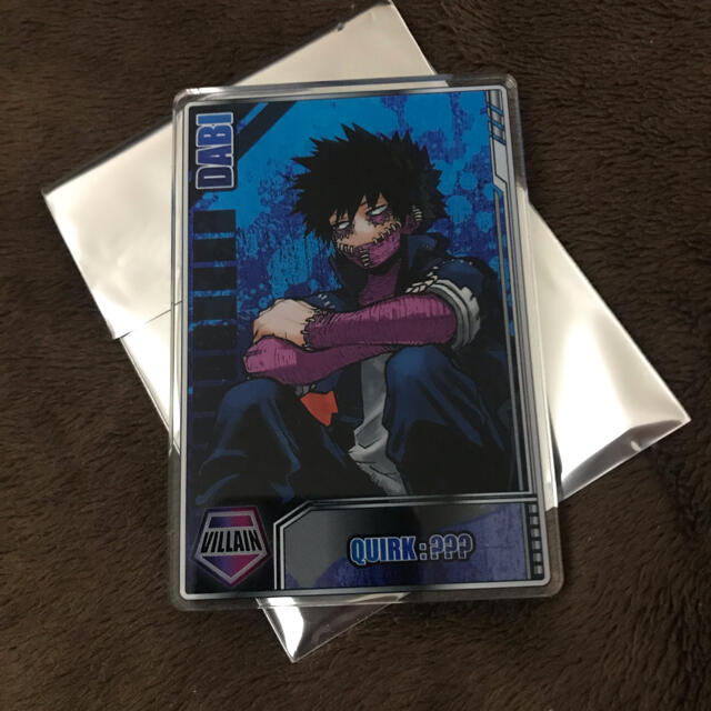 ヒロアカ 荼毘 ステータスカードコレクション 僕のヒーローアカデミア