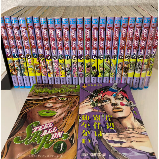 hiromichiさん用】ジョジョ7部全巻セット、ジョジョリオンの通販 by