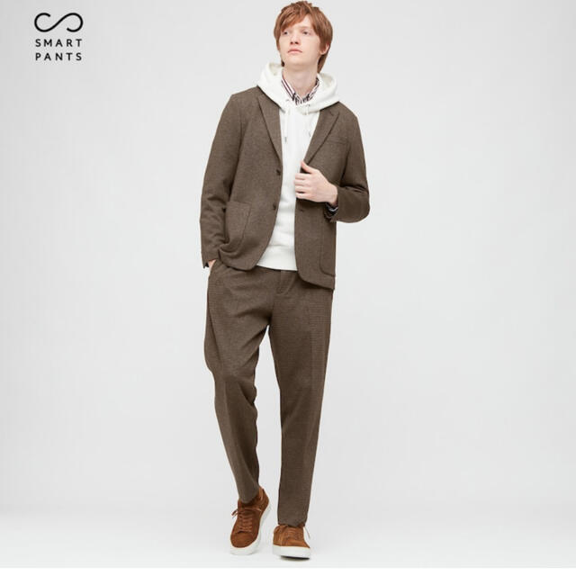 UNIQLO - ユニクロ セットアップ スマートアンクルパンツ コンフォート