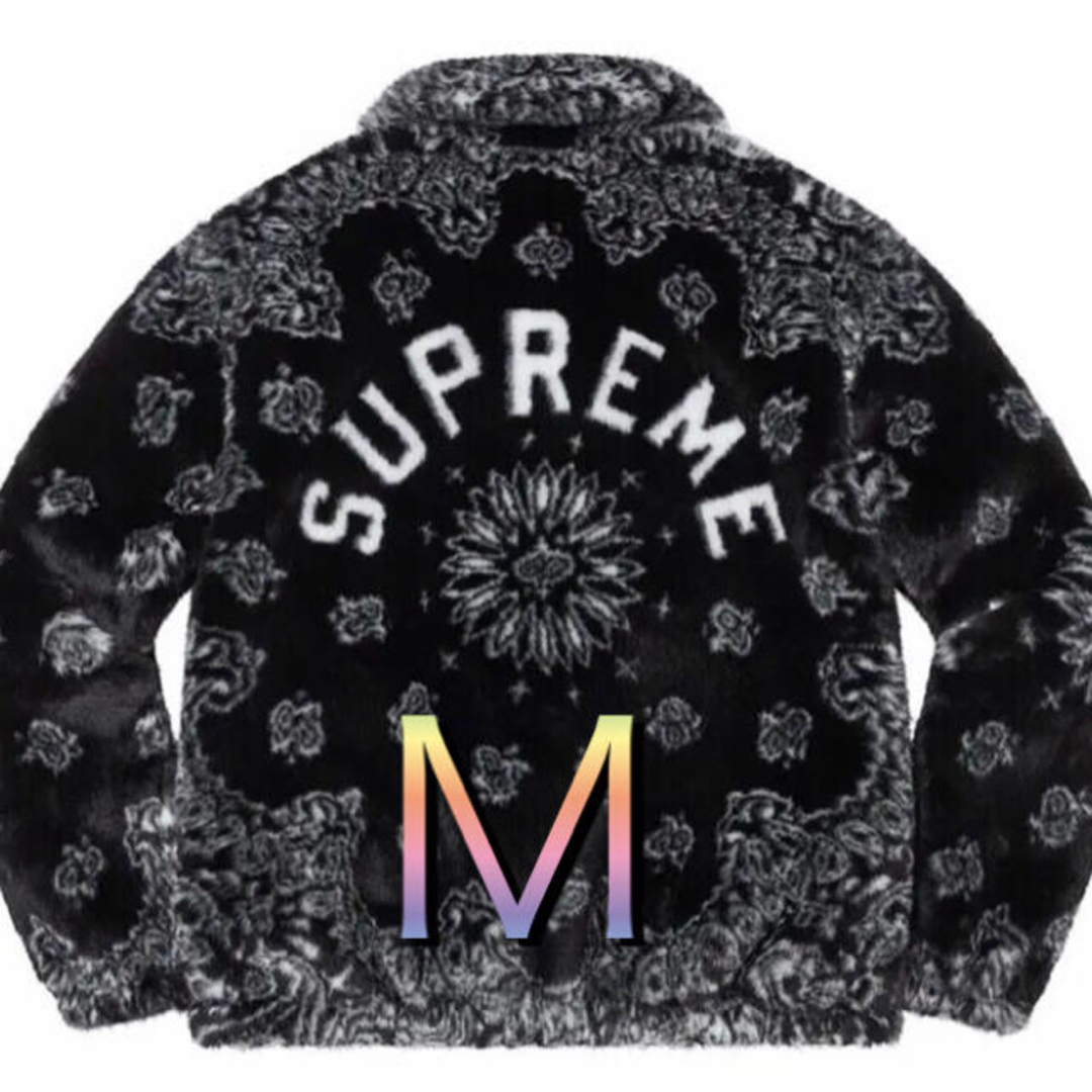 Supreme - SUPREME Bandana Faux Fur Bomber Jacketの通販 by