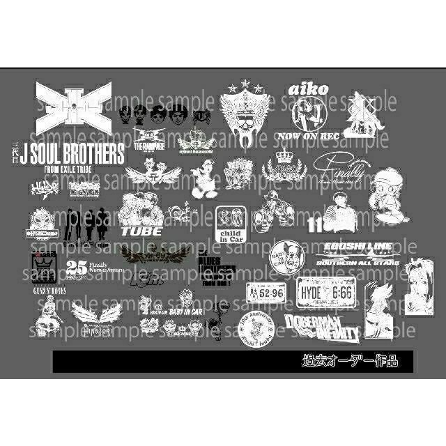 Acid Black Cherry カッティングステッカーの通販 by ☆みなんちゅ☆'s