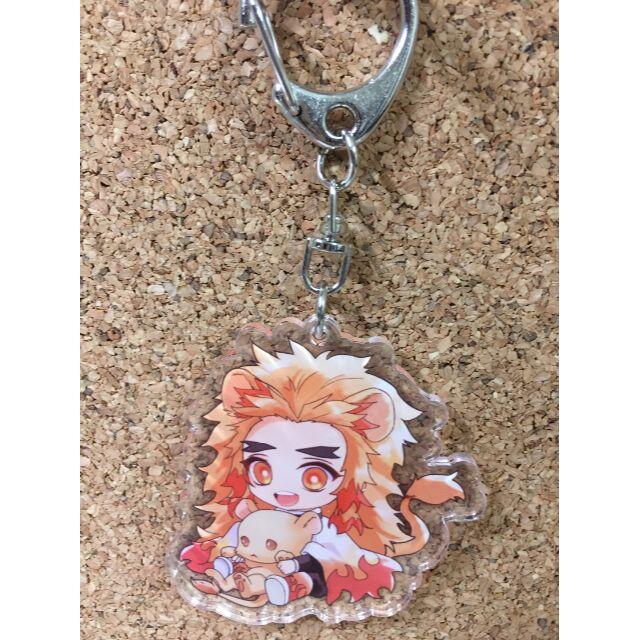 鬼滅の刃 煉獄杏寿郎 切り絵シリーズアクリルキーホルダー 鬼滅の刃