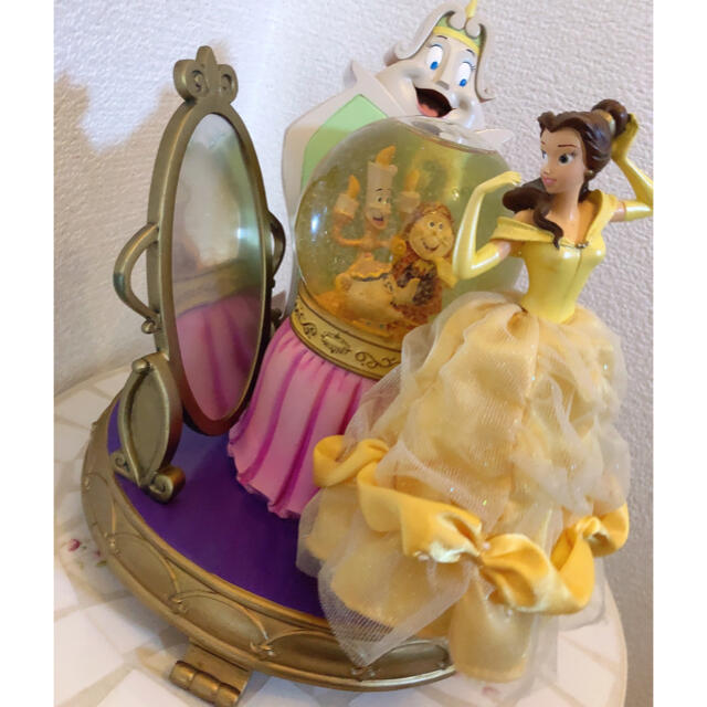 レア 美女と野獣 フィギュア 置き物 ディズニーランド