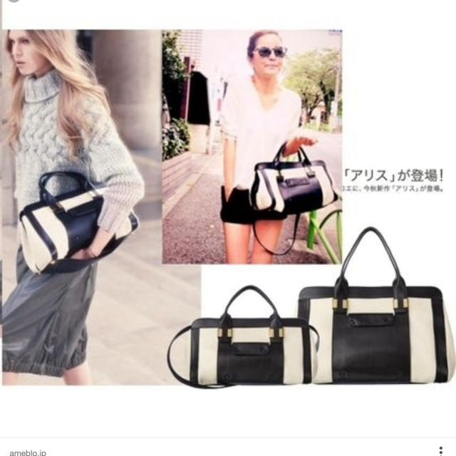 Chloe - マッキー様専用♡クロエ アリス 2wayバッグ 黒 エテル