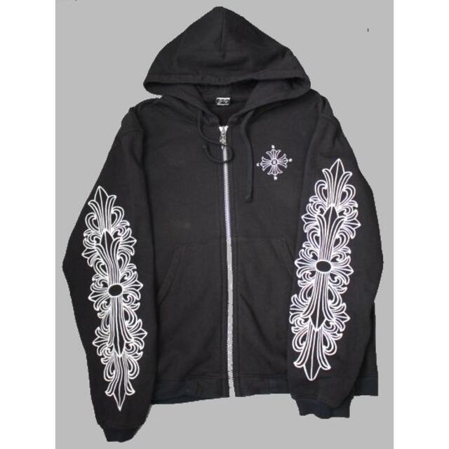 Chrome Hearts - クロムハーツ 氷室京介 コラボ ジップパーカー 黒