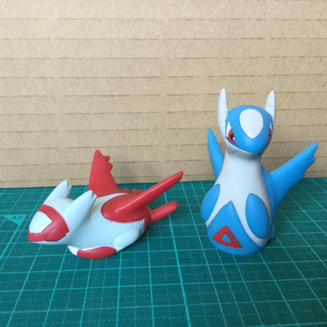 ポケモン - ポケモンキッズ 指人形 2体 ラティアス ラティオスの通販