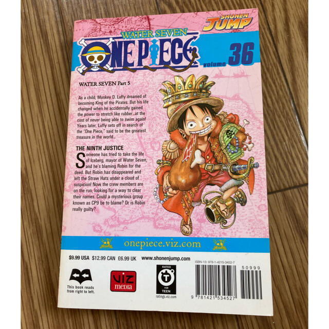 ワンピース 英語版 36巻の通販 by バームクーヘン's shop｜ラクマ