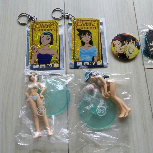 名探偵コナン フィギュア プレミアムヒロインズ 水着 蘭 コナン