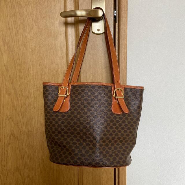 CELINE - セリーヌ オールドセリーヌ マカダム 総柄 トートバッグ