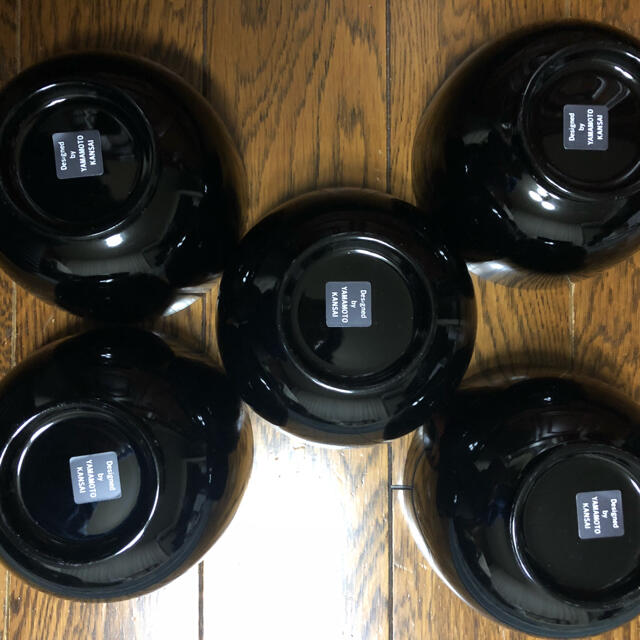 Kansai Yamamoto - 山本寛斎ZEN 山中漆器 鳳凰 お椀(丼) お盆各5客