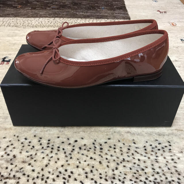 repetto - 【新品未使用】レペット エナメル バレエシューズ サイズ