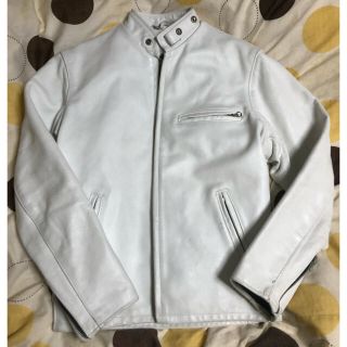 schott（ライダースジャケット ・ ホワイト/白色系）のフリマアイテム一覧