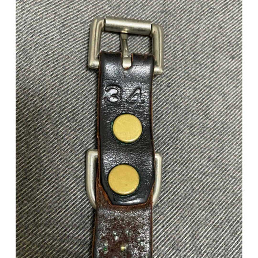 TENDERLOIN - テンダーロイン ギャルソン ナローベルト W34 HTC