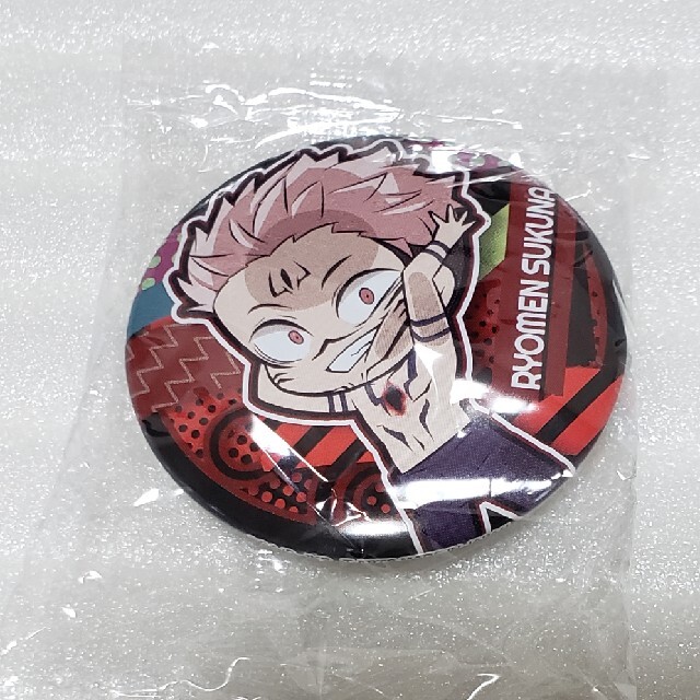 呪術廻戦 両面宿儺 ぴた！でふぉめ 缶バッジの通販 by コユ's shop｜ラクマ