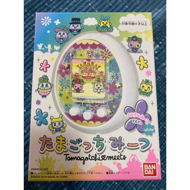 バンダイ たまごっちみーつ パステルミーツver． ホワイトの通販 by