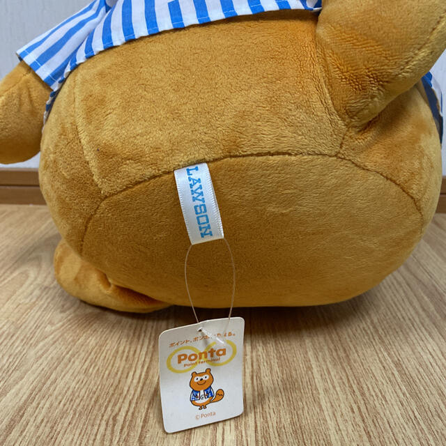 LAWSONローソン制服Pontaぬいぐるみ特大の通販 by くうちゃん's shop