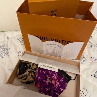 LOUIS VUITTON（ヘアゴム/シュシュ ・ パープル/紫色系）のフリマ