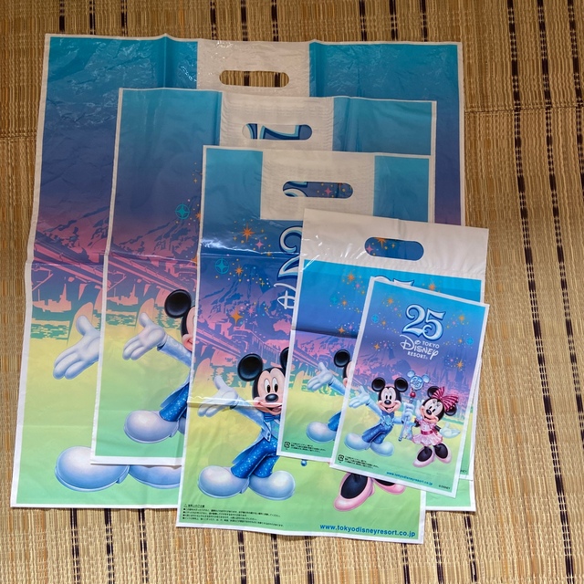 Disney - ディズニーランド25周年 ショップ袋の通販 by 🎈かあさん