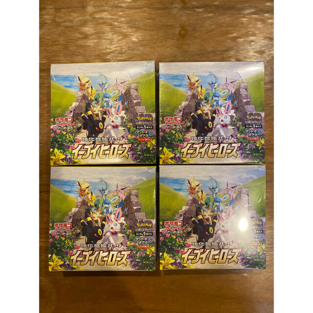 ポケモンカード イーブイヒーローズ BOX 未開封 シュリンク付き