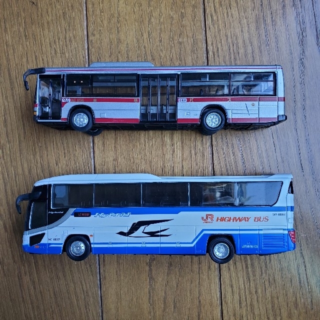ダイキャストスケールモデル 1/80 フェイスフルバス 2台セットJR東海
